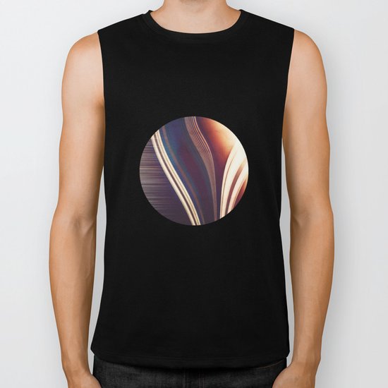 Lines/Abstract 7.1 Biker Tank