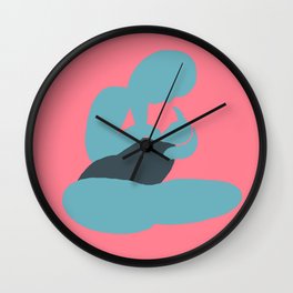 Mother and Child (Brights after Matisse) Wall Clock