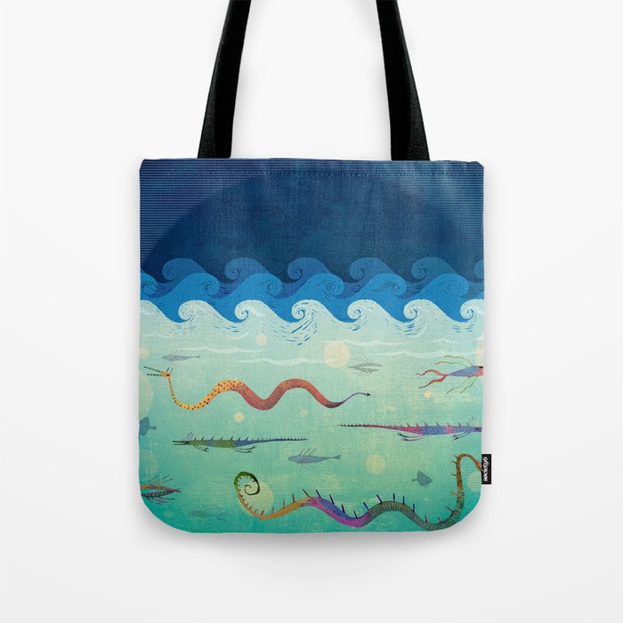 Sea Creatures Tote Bag
