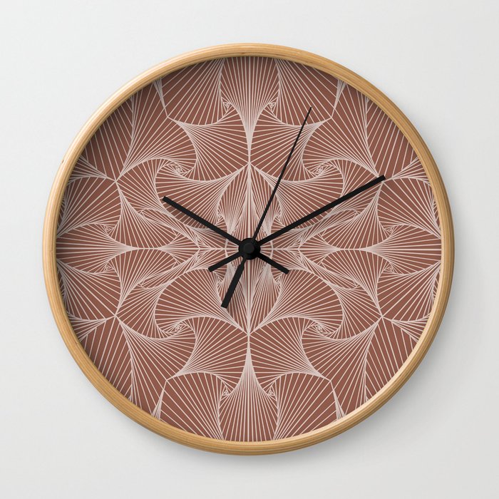 the fourth flower Wall Clock