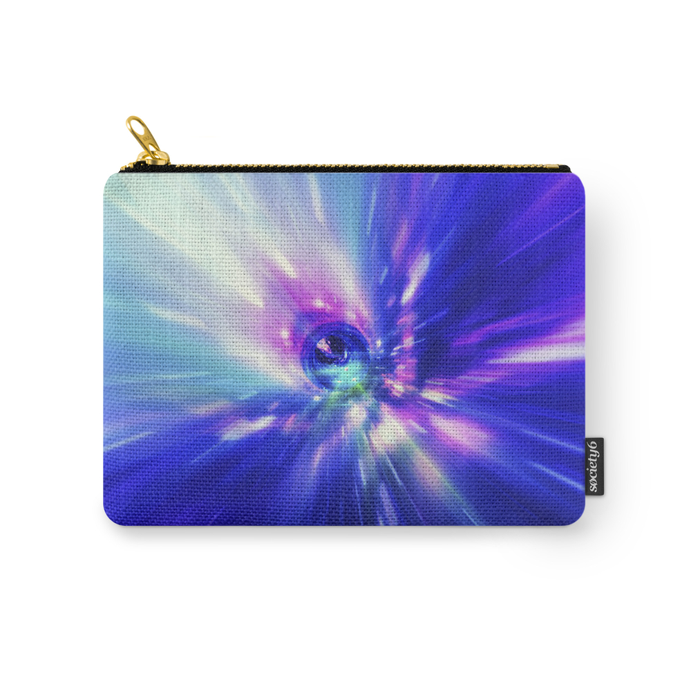 Get The Interstellar, Time Travel And Hyper Jump In Space. Flying Through  Wormhole Tunnel Or Abstract Energy Carry-All Pouch By Daniprintsandimages  From Society6 Now | Earth Shop