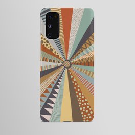 Hand Drawn Patchwork I Android Case