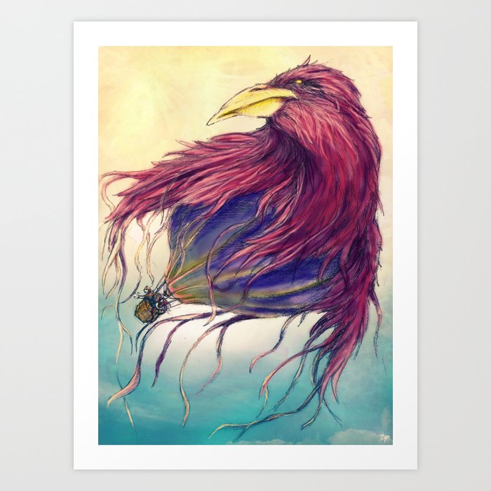 Who Said We Could Not Fly Away? Art Print