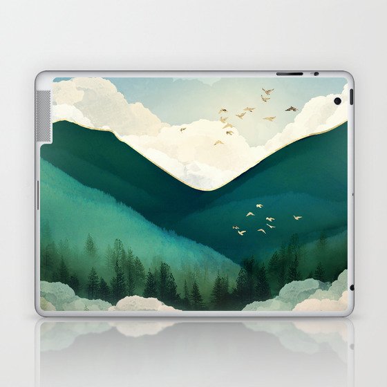 Emerald Hills Laptop & iPad Skin