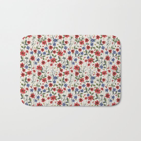 Poppies Bath Mat