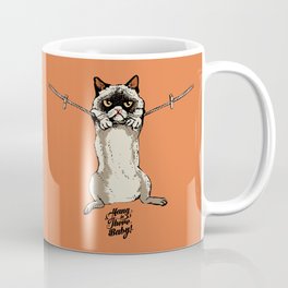 Hang in There Baby Cat Coffee Mug