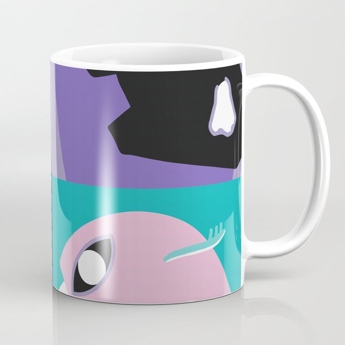 When I'm lost in thought patchwork 5 Coffee Mug