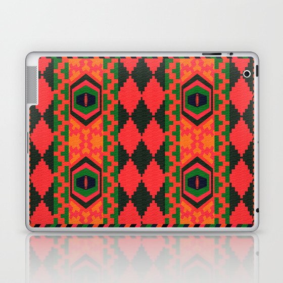 Neon tribal art Laptop & iPad Skin