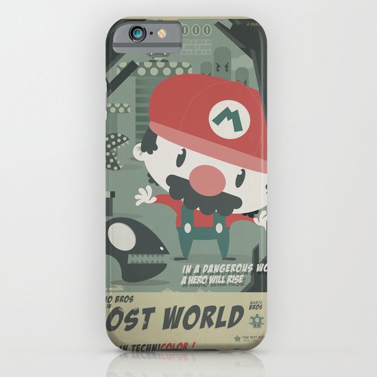 mario bros 4 fan art iPhone & iPod Case