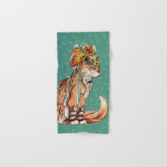 Witch Cat Hand & Bath Towel