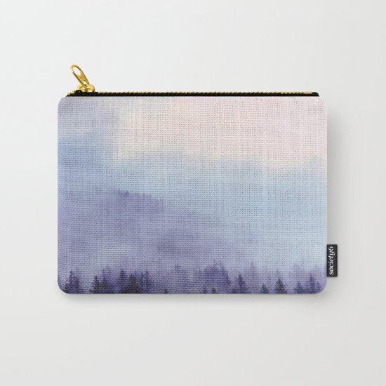 Purple Fog Carry-All Pouch