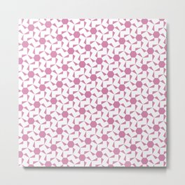 Damascus Motif Rose Palette Metal Print | Shapes, Pattern, Rose, Design, Designer, Palettes, Illustrator, Feminine, Damascus, Vector 