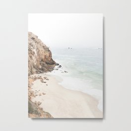 Malibu California Beach Metal Print