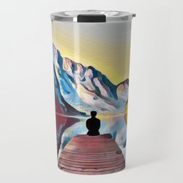 Lonely in the nature Travel Mug
