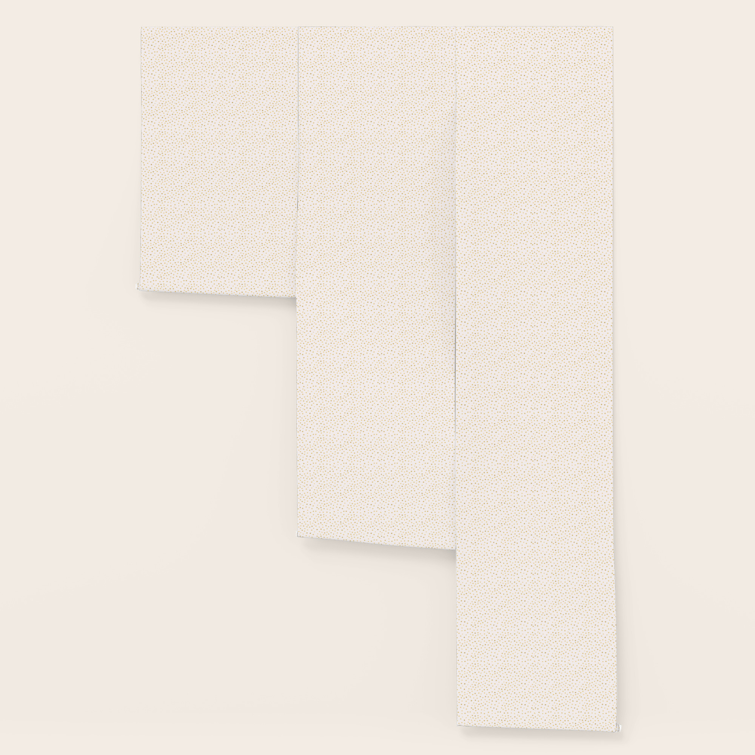 Golden Dots White Wallpaper By Lavieclaire Society6