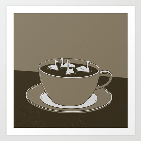 GOOD MORNING 01 Art Print