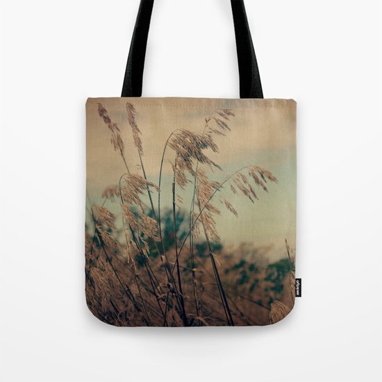 Winter Field Tote Bag