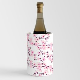 Cherry Blossom Pink White Wine Chiller