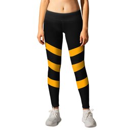 Yellow waves Leggings