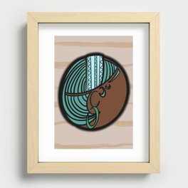Girls of Nature: Air Recessed Framed Print