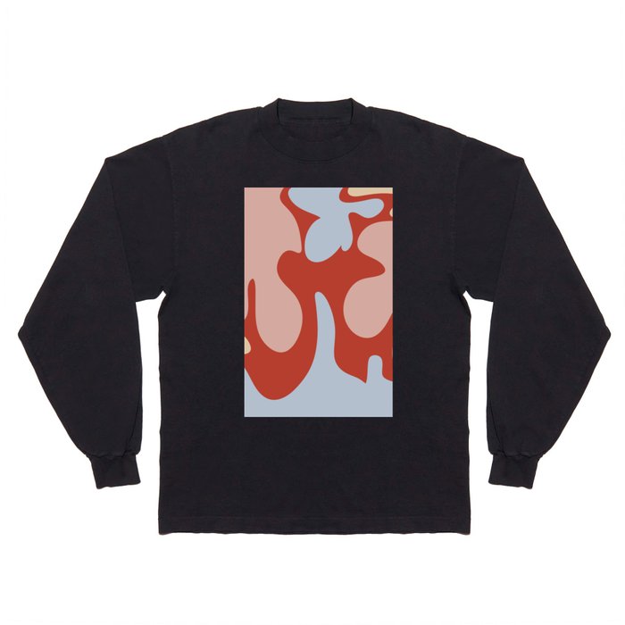 5 Abstract Shapes 220725 Valourine Digital Design Long Sleeve T Shirt