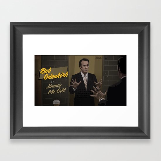 Jimmy McGill Framed Art Print