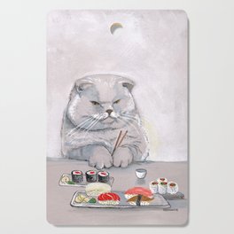 Sushi Cat Cutting Board Cutting Board