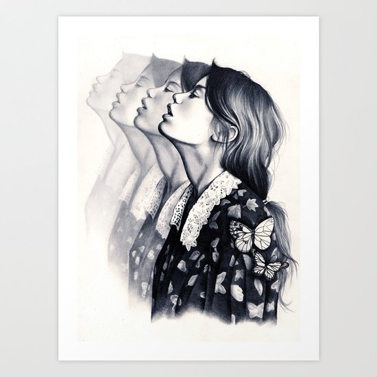 How To Disappear Art Print