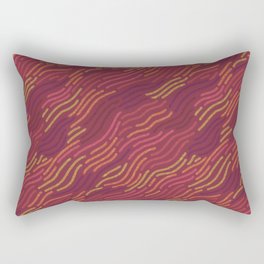 Color Currents Rectangular Pillow