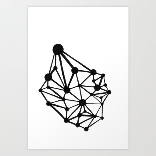 Network Art Print