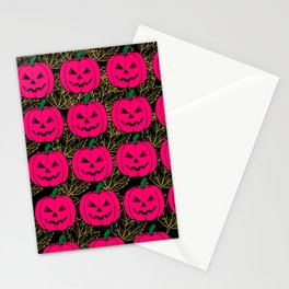Pink Pumpkins Stationery Cards
