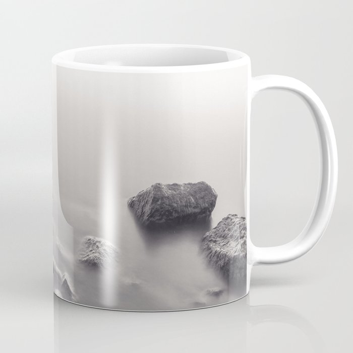 Lake Winnebago Black and White Coffee Mug
