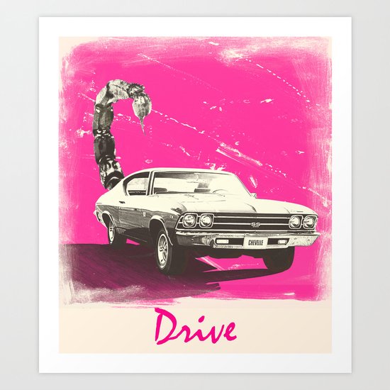 Drive Art Print