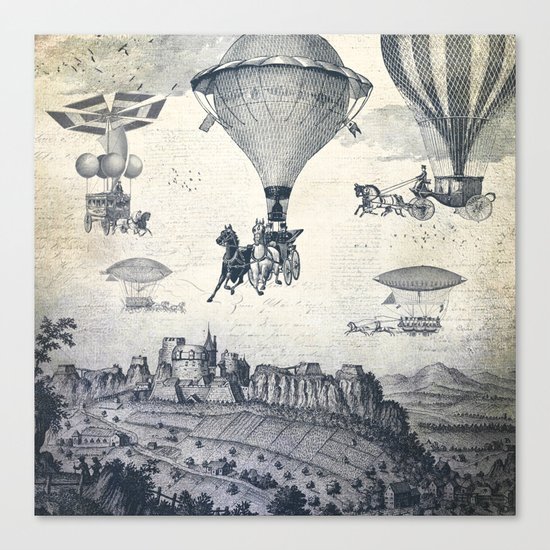 Carrilloons over the City Canvas Print