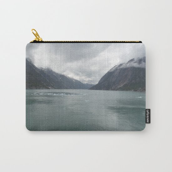Looking out Endicott Arm Carry-All Pouch