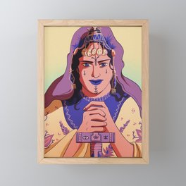 Amazigh Warrior Framed Mini Art Print