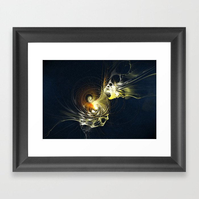 In The Whirlwind Framed Art Print