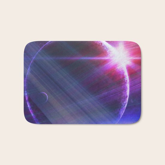 Parallel world Bath Mat