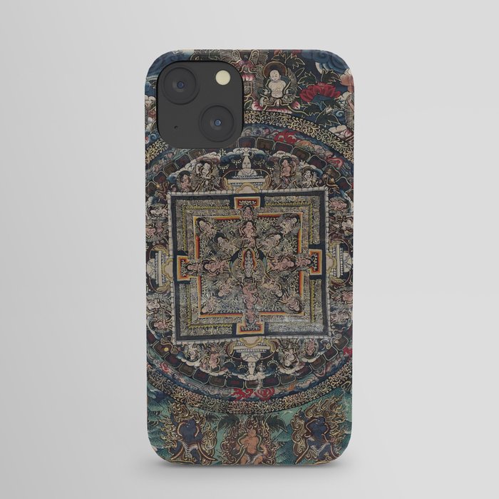 Avalokiteshvara Mandala Buddhist Thangka Art iPhone Case