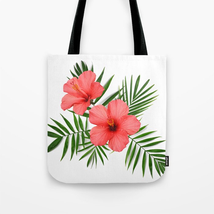 Tropical floral composition Tote Bag
