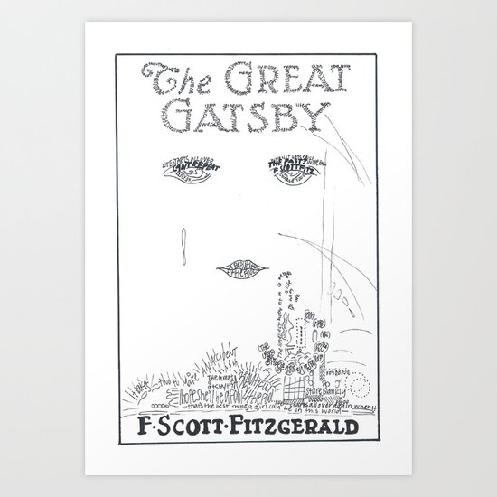 The Great Gatsby Art Print