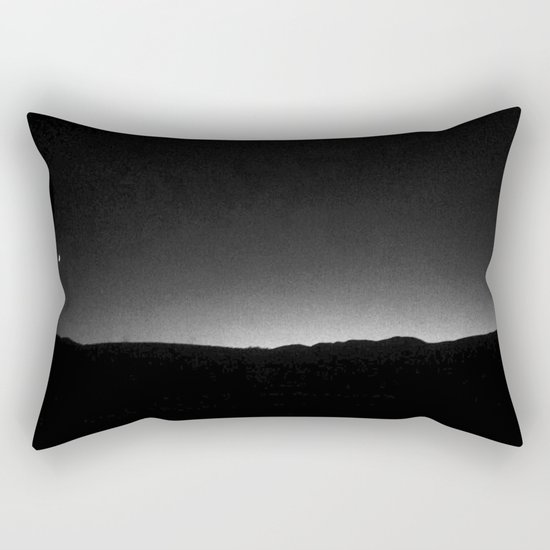FRENCH LANDSCAPE AT NIGHT Rectangular Pillow