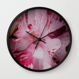Rose Abstract Wall Clock