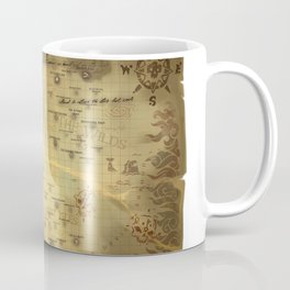 Sea of Thieves Map Coffee Mug