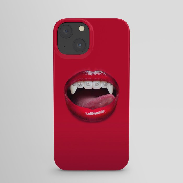 Vampire braces iPhone Case