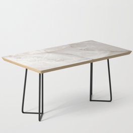 Beige Marble Texture Coffee Table