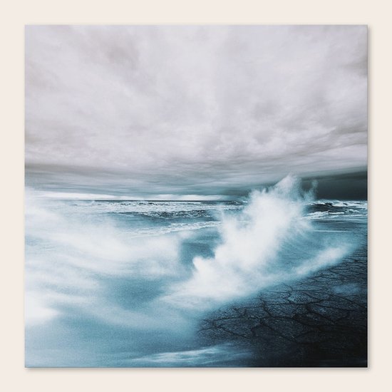 Moody Ocean Canvas Print