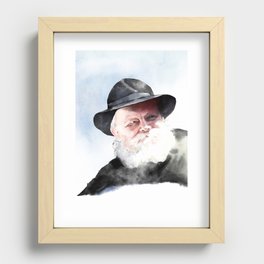 The Lubavitcher Rebbe Recessed Framed Print