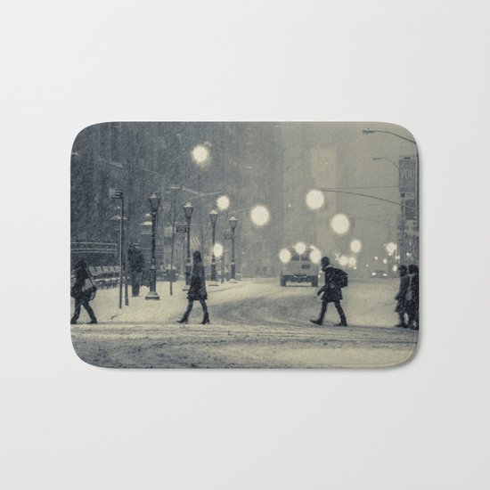 Snow City Bath Mat