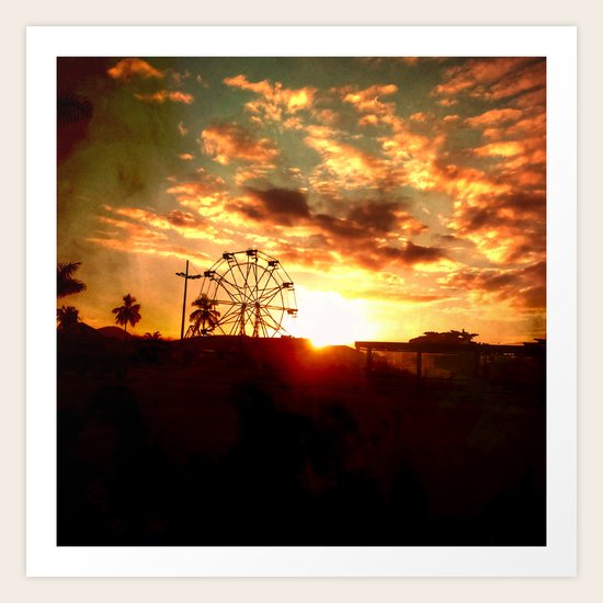 Morning. Art Print
